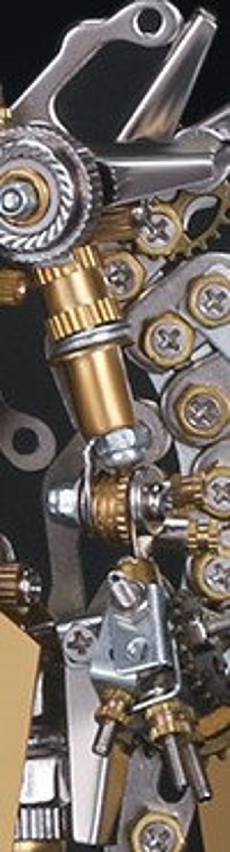 Three Kingdoms Guan Yu | 513 Pcs Metal Puzzle Model Kit 3D DIY Mechanical Assembly Jigsaw Crafts