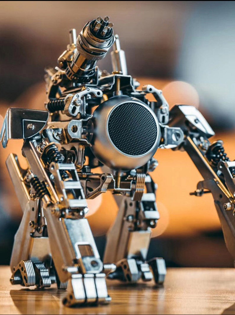 Ape robot | 320 Pcs DIY Metal Mechanical Models 3D Assembly Puzzle Kits Jigsaw Crafts