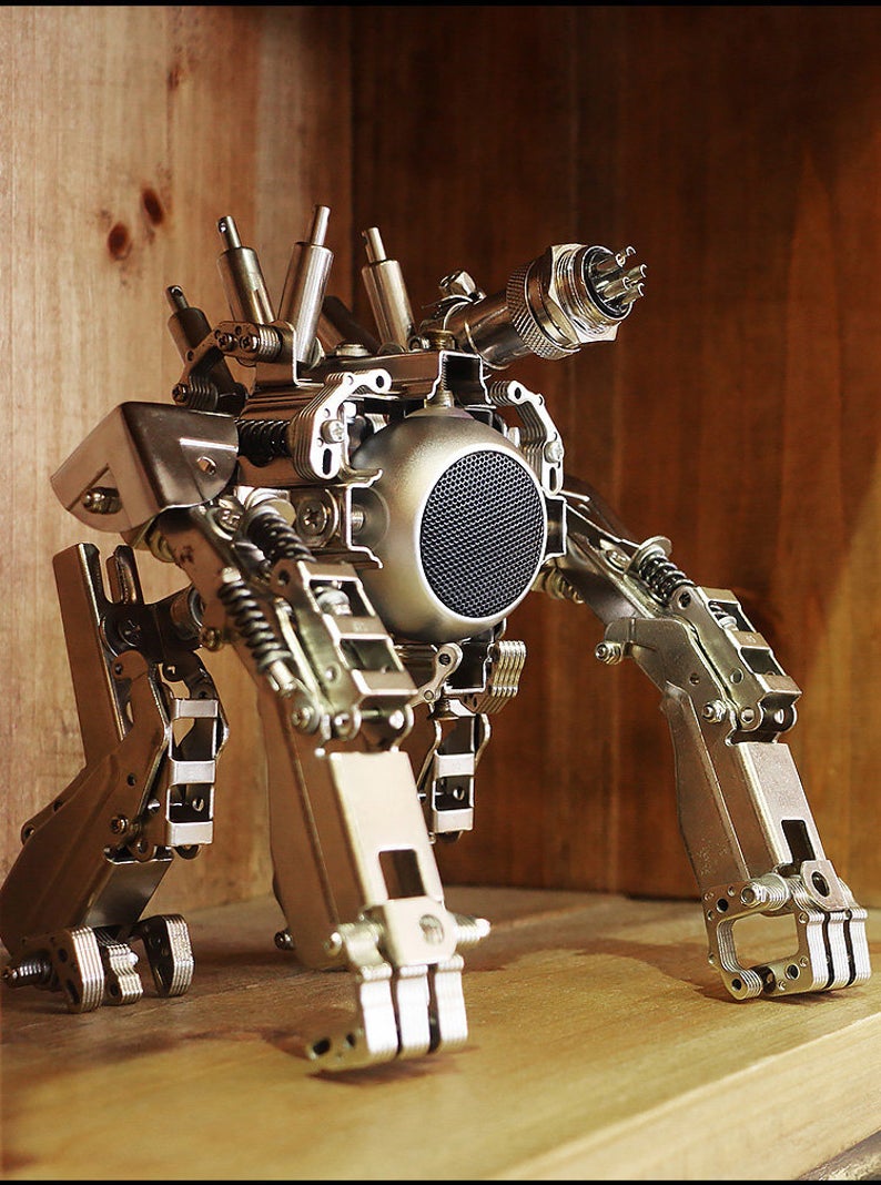 Ape robot | 320 Pcs DIY Metal Mechanical Models 3D Assembly Puzzle Kits Jigsaw Crafts