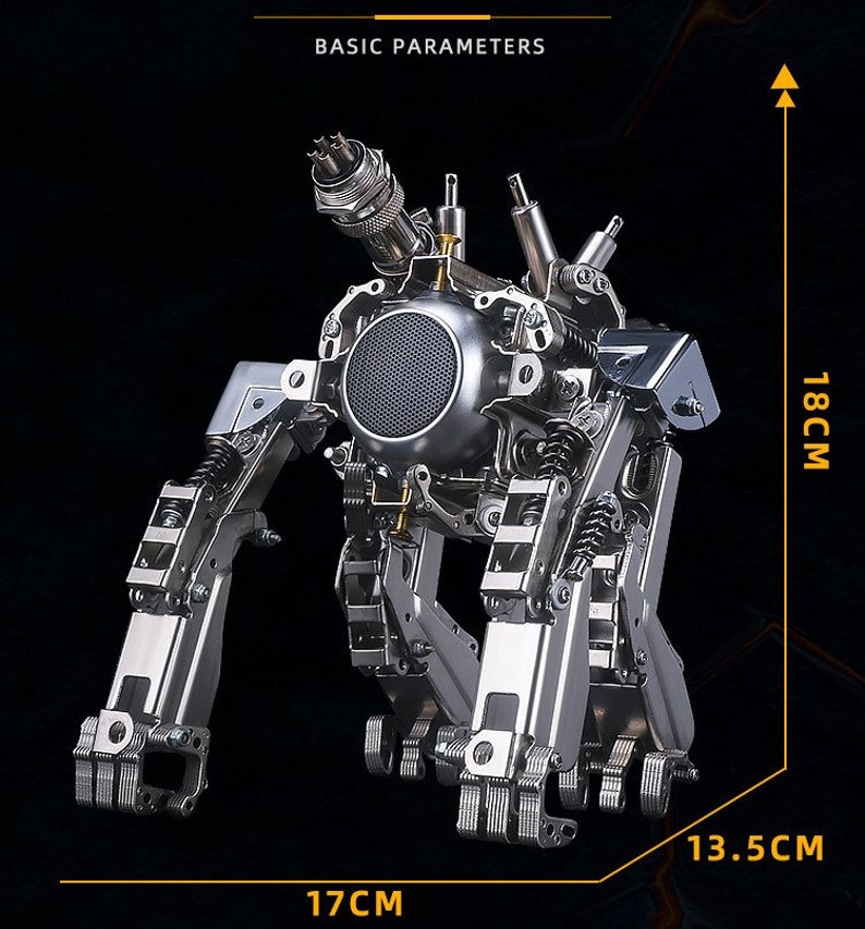 Ape robot | 320 Pcs DIY Metal Mechanical Models 3D Assembly Puzzle Kits Jigsaw Crafts