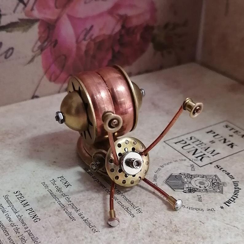 Mechanical snails steampunk | Metal handmade finished Model decor Ornaments