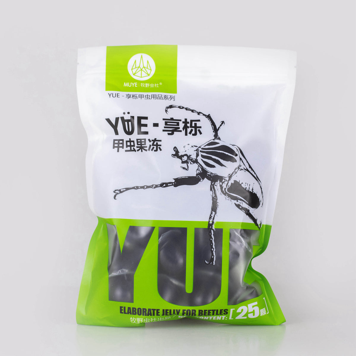 YUE Brown Sugar Beetle Jelly Cups 25G (25 Pack)