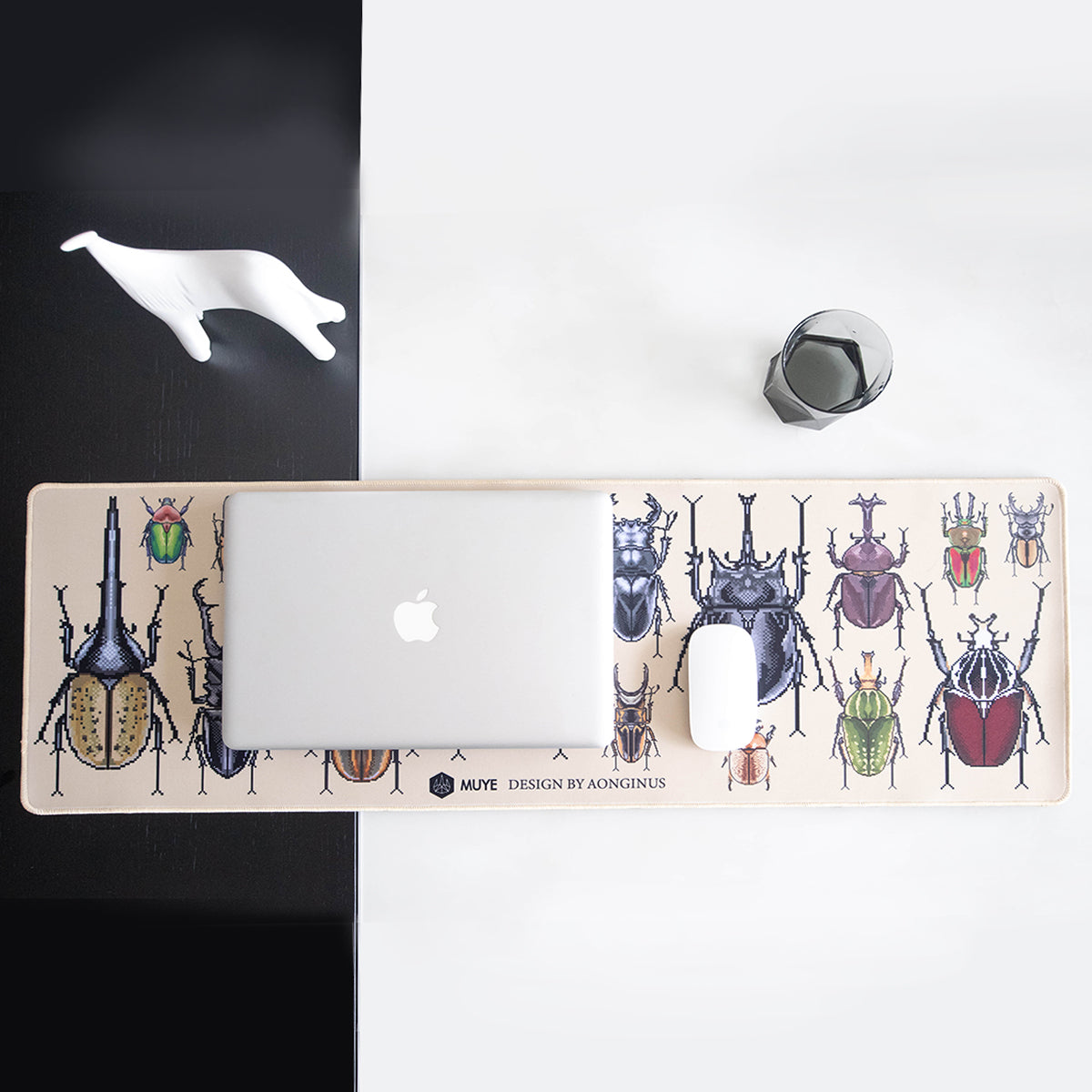 Beetles PC Computer Desktop Mouse Mat Set