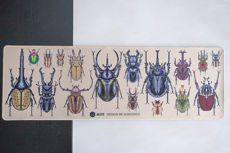 Beetles PC Computer Desktop Mouse Mat Set
